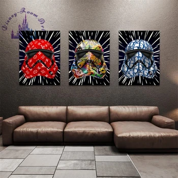 Star Wars Platna, Plakati, Disney Film Star Wars Platno Natisne Slikarstvo Wall Art Doma Dekoracijo Sliko Dnevna Soba Cuadros