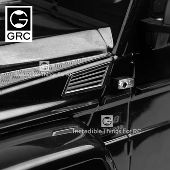 Trx4 G500 trx6 g63 iz nerjavečega jekla masko hladilnika strani trim za 1 / 10 RC gosenicami vozil traxxas trx-4 trx-6 avto dodatki