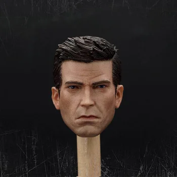 V zalogi Za Zbiranje 1/6 Človek Glavo Skulptura Vklesan Carving PVC Bruce Wayne Človek Glavo Model za 12