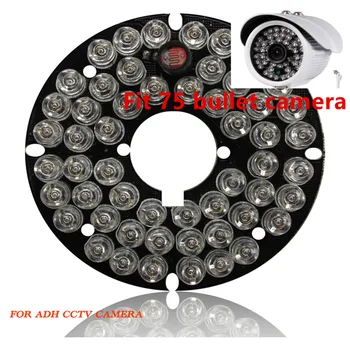 Varnostne Kamere 48 LED 940nm IR LED Panel ModuIe Infrardečo Lučko Za ADH CCTV KAMERA BULLET 850nm 90 stopinj Za za 3,6 mm Objektiv