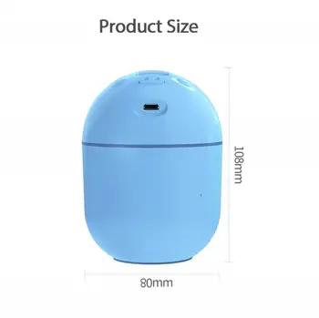 1PCs 250ML Mini Prenosni Zrak Humidifer Aroma eteričnega Olja Difuzor USB Megle Maker Aromaterapija Vlažilniki zraka Za Domačo Pisarno